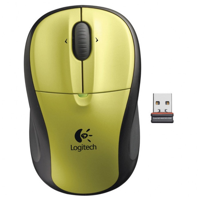 картинка Мышка Logitech M305 Wireless Citron Yellow (910-002183) от магазина КомпьютерЦентр