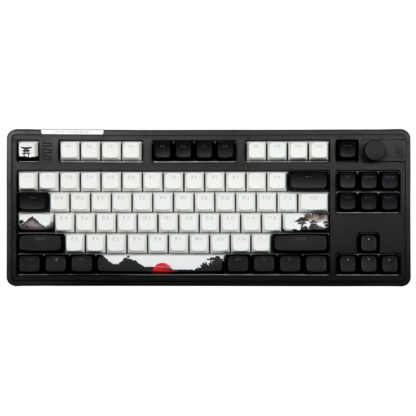 картинка Клавиатура проводная Дарк Проджект KD87A Black g3ms Moonstone [мех, 87, пластик, метал] от магазина КомпьютерЦентр