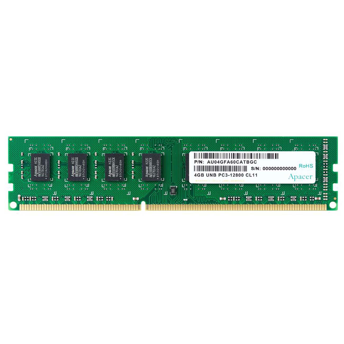 картинка DIMM DDR3 4Gb 1600MHz PC3-12800 Apacer (AU04GFA60CATBGC) DL.04G2K.KAM от магазина КомпьютерЦентр