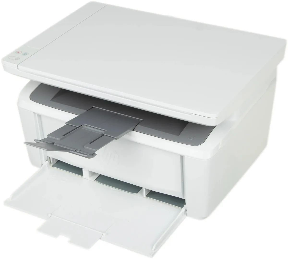 картинка МФУ лазерное HP LaserJet MFP M141a черно-белая печать, A4, цвет белый (7MD73A) от магазина КомпьютерЦентр