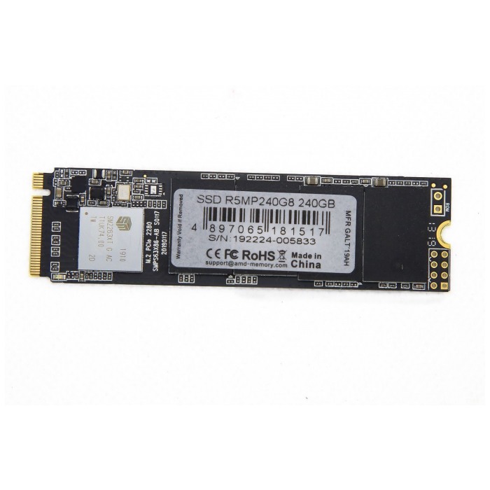 картинка SSD накопитель AMD 240Gb Radeon R5 PCI-E M.2 2280 (R5MP240G8) от магазина КомпьютерЦентр