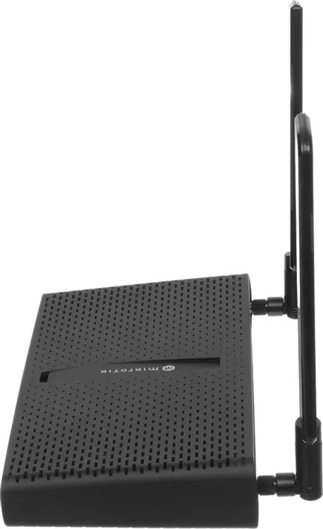 картинка Роутер беспроводной MikroTik hAP ac3 (RBD53IG-5HACD2HND) AC1200 10/ 100/ 1000BASE-TX черный от магазина КомпьютерЦентр