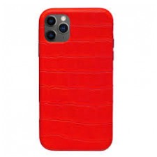 картинка Чехол Crocodile Leather Case for iPhone 11 Pro Max Red от магазина КомпьютерЦентр