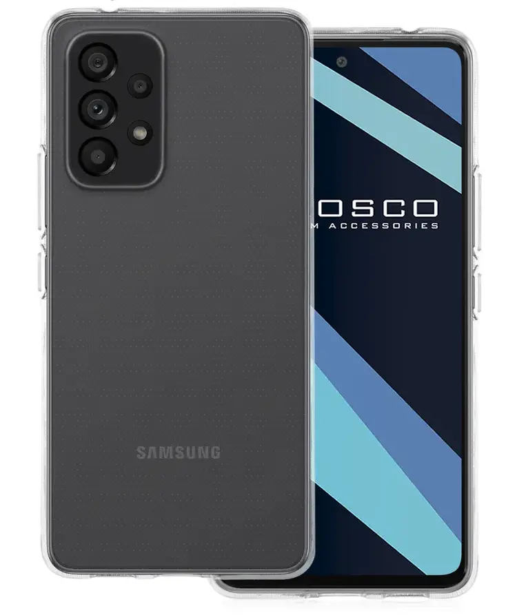 картинка Чехол-накладка ROSCO для Samsung Galaxy A53, прозрачный от магазина КомпьютерЦентр