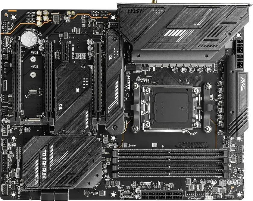 картинка Материнская плата MSI MAG X670E TOMAHAWK WIFI, X670, AM5, 4xDDR5 от магазина КомпьютерЦентр