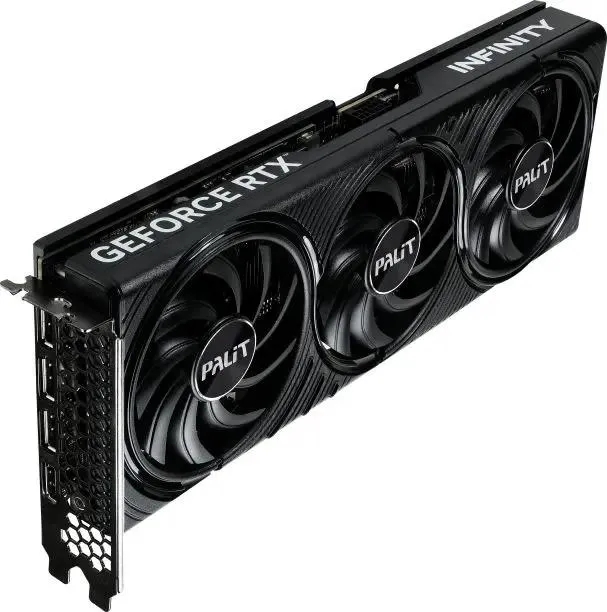 картинка Видеокарта 12Gb GDDR7 GeForce RTX 5070 PA-RTX5070 Palit INFINITY 3 12GB 192bit 2325/ 28000 HDMIx1 DPx3 HDCP Ret (NE75070019K9-GB2050S) от магазина КомпьютерЦентр