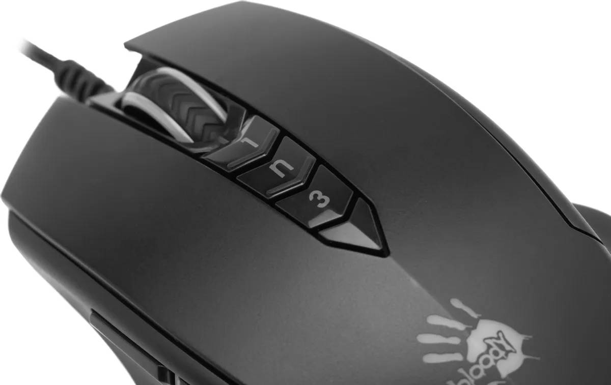 картинка Мышка A4Tech Bloody V8M Max, black, Gaming от магазина КомпьютерЦентр