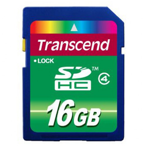картинка Карта памяти Transcend 16Gb SDHC Class 4 (TS16GSDHC4) от магазина КомпьютерЦентр