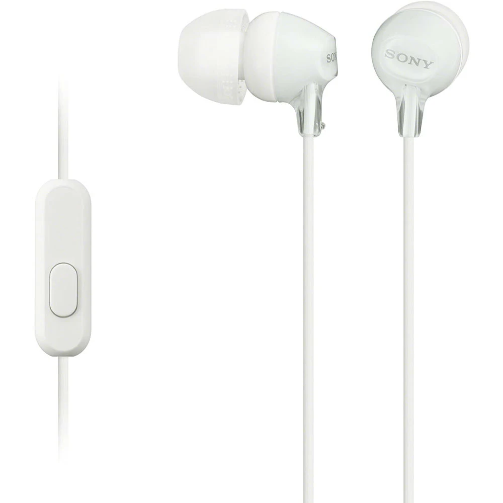картинка Наушники Sony MDR-EX15AP White от магазина КомпьютерЦентр