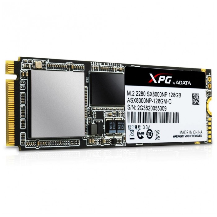 картинка SSD накопитель A-DATA 128Gb ASX8000NP M.2 2280 (ASX8000NP-128GM-C) от магазина КомпьютерЦентр