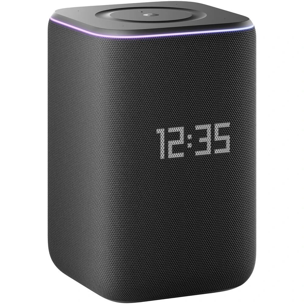 картинка Умная колонка Yandex Станция 3 с Алисой черная 50Вт Bluetooth/ Wi-Fi/ Zigbee/ Matter (YNDX-00060BLK) от магазина КомпьютерЦентр