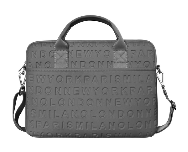 картинка Сумка для ноутбука/ планшета WIWU for MacBook 13,3 Laptop Bag GM1703 Gray от магазина КомпьютерЦентр