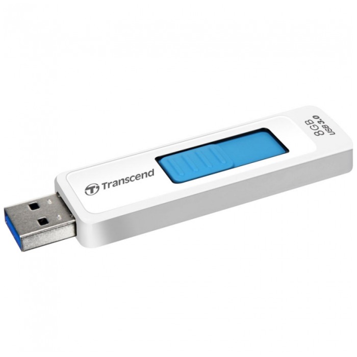 картинка Флешка USB Transcend 8Gb JetFlash 770 White (TS8GJF770) от магазина КомпьютерЦентр