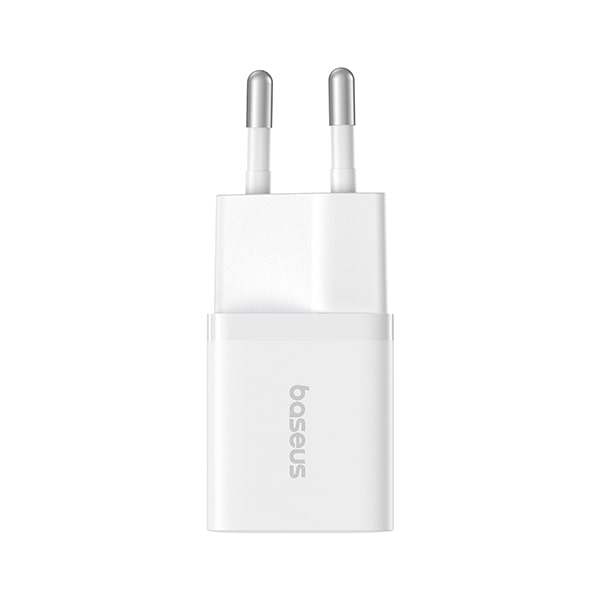 картинка СЗУ Baseus GaN5 Fast Charger (mini) 1C 25W EU Moon White от магазина КомпьютерЦентр