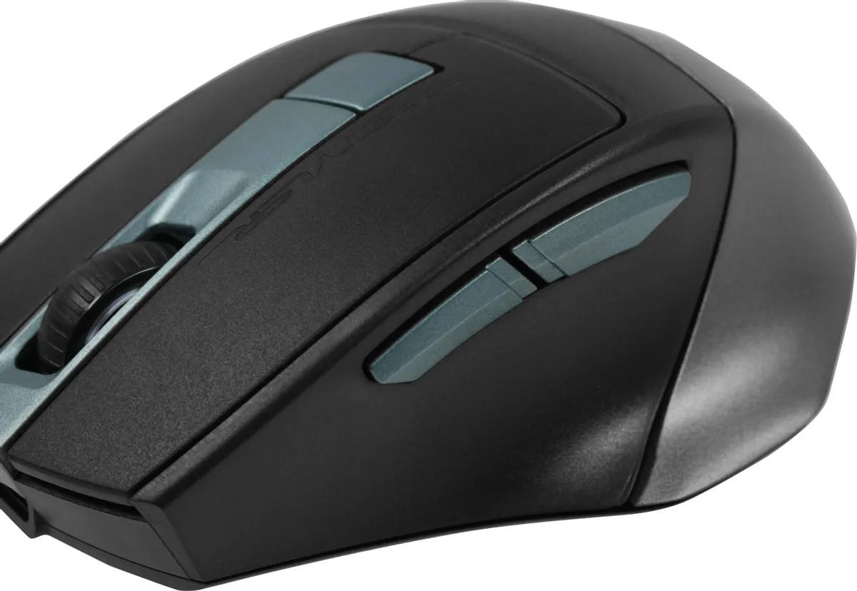 картинка Мышь A4Tech Fstyler FB35S темно-зеленый/ черный беспроводная BT/ Radio USB для ноутбука (FB35S USB MIDNIGHT GREEN) от магазина КомпьютерЦентр
