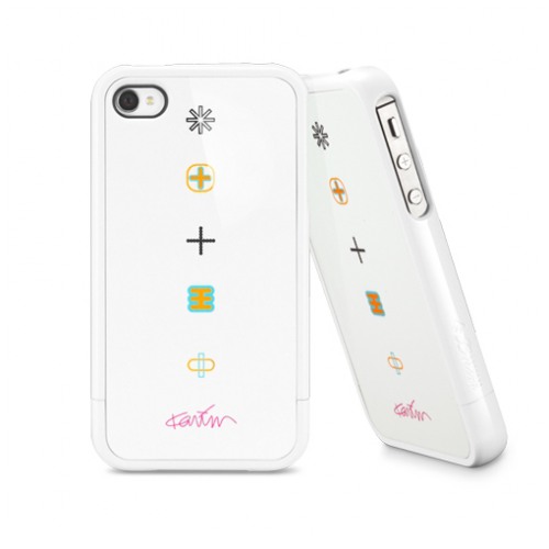 картинка Чехол SGP Case Linear Collaboration Karim Rashid Harmony Infinity White for iPhone 4/4S (SGP08821) от магазина КомпьютерЦентр