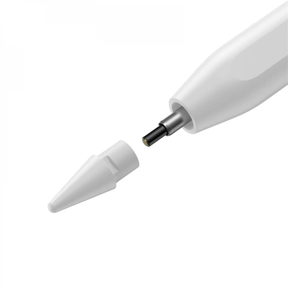 картинка Стилус Baseus Smooth Writing 2 Series Wireless Charging Stylus (Active wireless version) - White от магазина КомпьютерЦентр