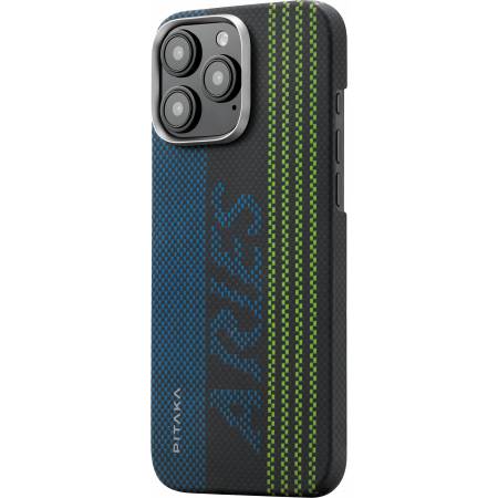 картинка Чехол PITAKA Aries Tactile Woven Case для iPhone 16 Pro Max 6.9'', принт кредитная карта (Credit card) от магазина КомпьютерЦентр