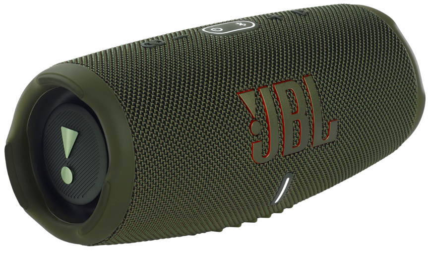 картинка Акустика JBL Charge 5 Green 40W 1.0 BT 15m 7500mAh (JBLCHARGE5GRN) от магазина КомпьютерЦентр
