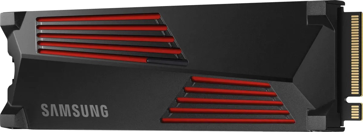 картинка SSD накопитель 1Tb Samsung 990 Pro M.2 2280 PCI-E 4.0 x4 с радиатором (MZ-V9P1T0CW) от магазина КомпьютерЦентр