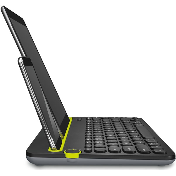 картинка Клавиатура Logitech K480 Black Bluetooth Multi-Drive (920-006368) от магазина КомпьютерЦентр
