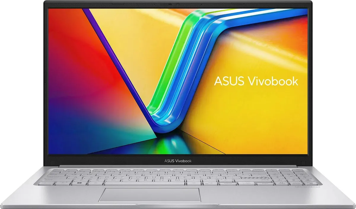 картинка Ноутбук ASUS Vivobook 15 X1504VA-BQ4056 15.6'' IPS/  Core 5 120U/  16Gb/  512Gb SSD/  Intel Graphics/  noOS/  Silver от магазина КомпьютерЦентр