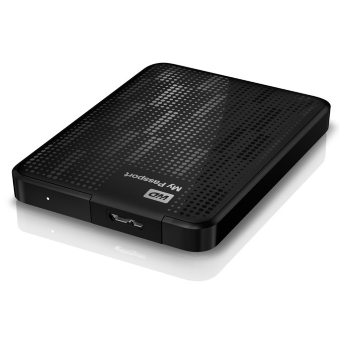 картинка Жесткий диск внешний Western Digital 1Tb My Passport 2.5″ USB3.0 Black (WDBBEP0010BBK-EESN) от магазина КомпьютерЦентр