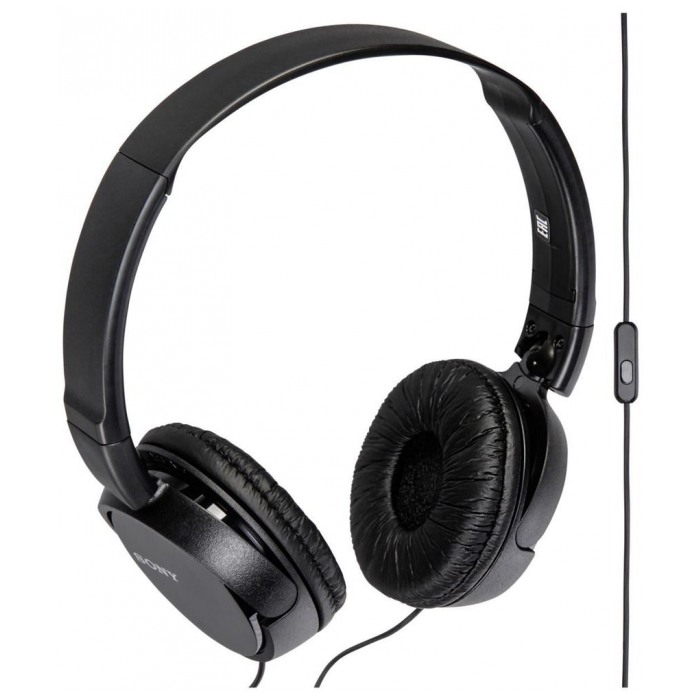 картинка Гарнитура Sony MDR-ZX110AP Black (MDRZX110APB.CE7) от магазина КомпьютерЦентр