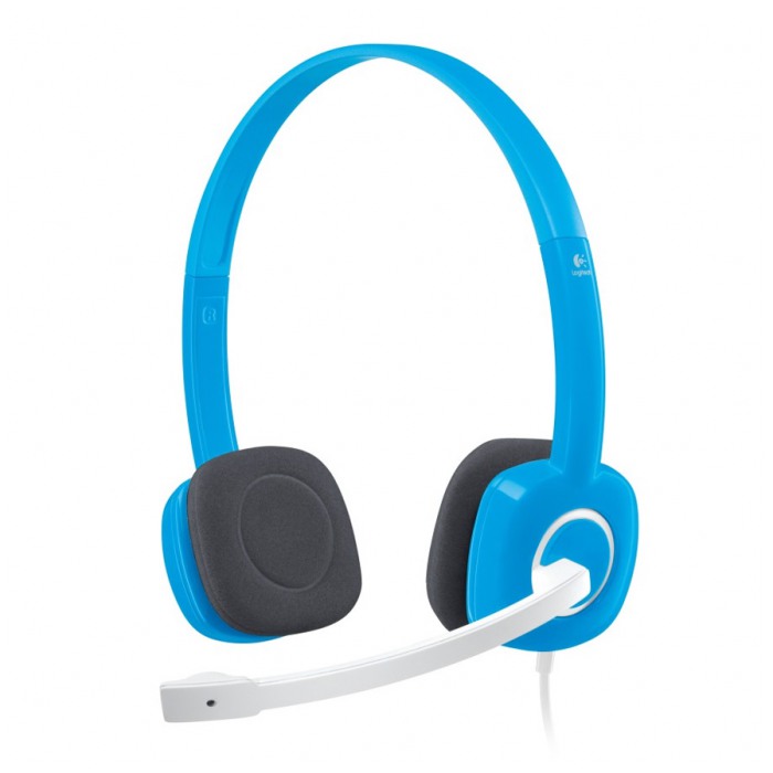 картинка Гарнитура Logitech H150 Stereo Heardset Sky Blue (981-000368) от магазина КомпьютерЦентр