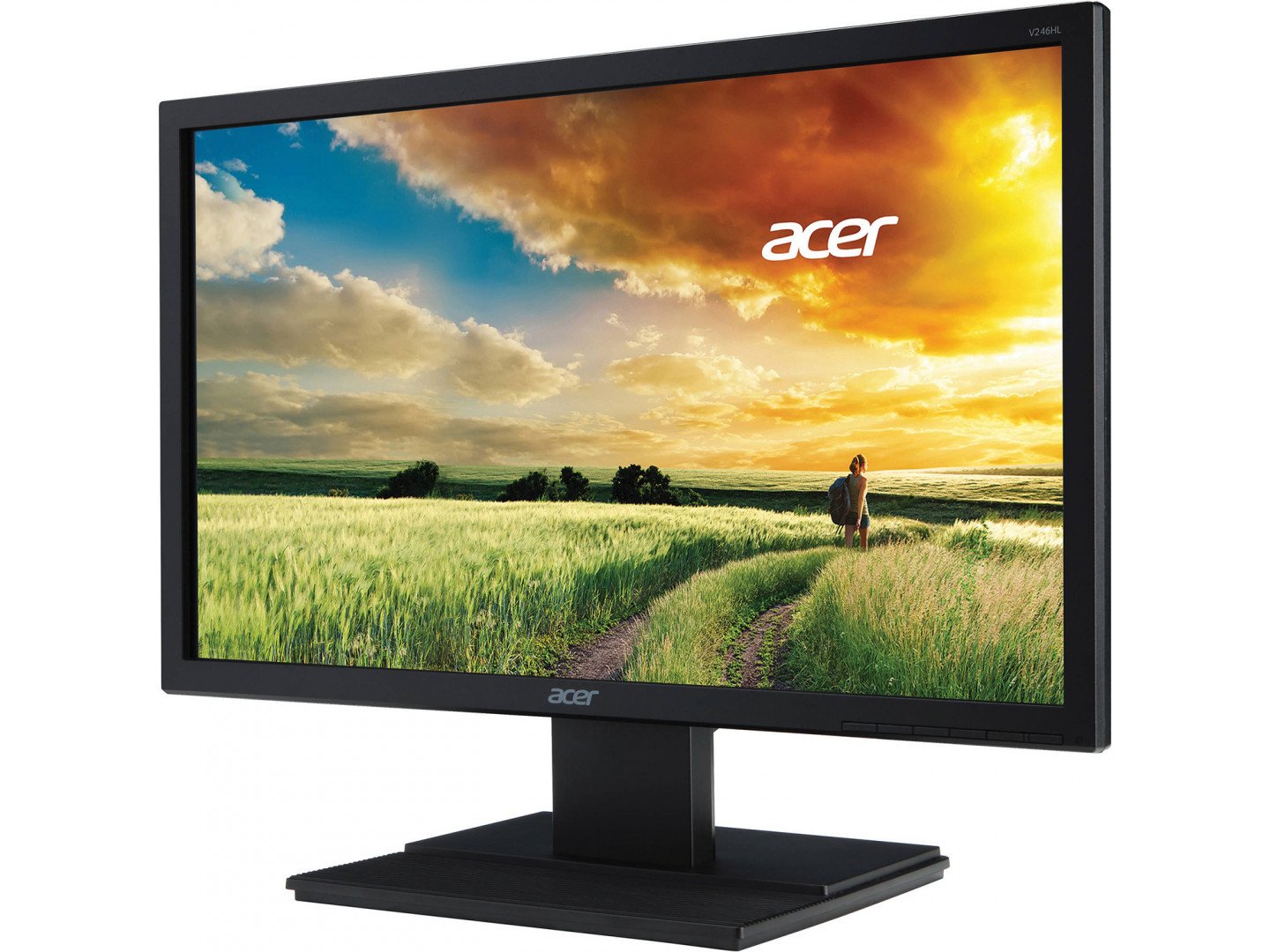 картинка Монитор 23.6'' ACER V246HQLbi , черный (UM.UV6EE.005) от магазина КомпьютерЦентр