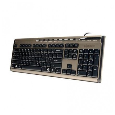 картинка Клавиатура Gigabyte GK-K6150 Champagne USB (GK6150V2-RU-CCR) от магазина КомпьютерЦентр