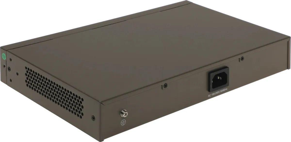 картинка Switch 16-port Tenda TEF1118P-16-150W Поддержка PoE портов-17, неуправляемый, 1000 Мбит/ сек, 100 Мбит/ сек, SFPx1, PoE, бюджет PoE 130 Вт от магазина КомпьютерЦентр