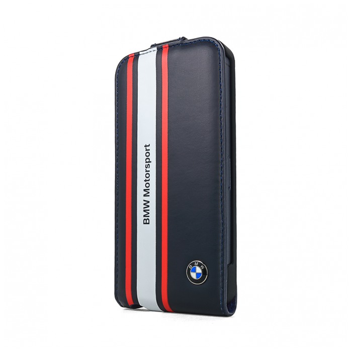 картинка Чехол CG Mobile BMW Flap Case Shiny Finish Navy for iPhone 5 (BMFLP5SN) от магазина КомпьютерЦентр