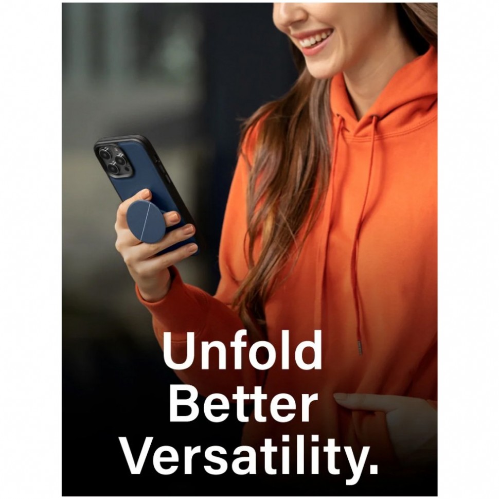 картинка Чехол Uniq NOVO для iPhone 14 Pro 6.1'', синий (BLUE) IP6.1P(2022)-NOVOBLU от магазина КомпьютерЦентр