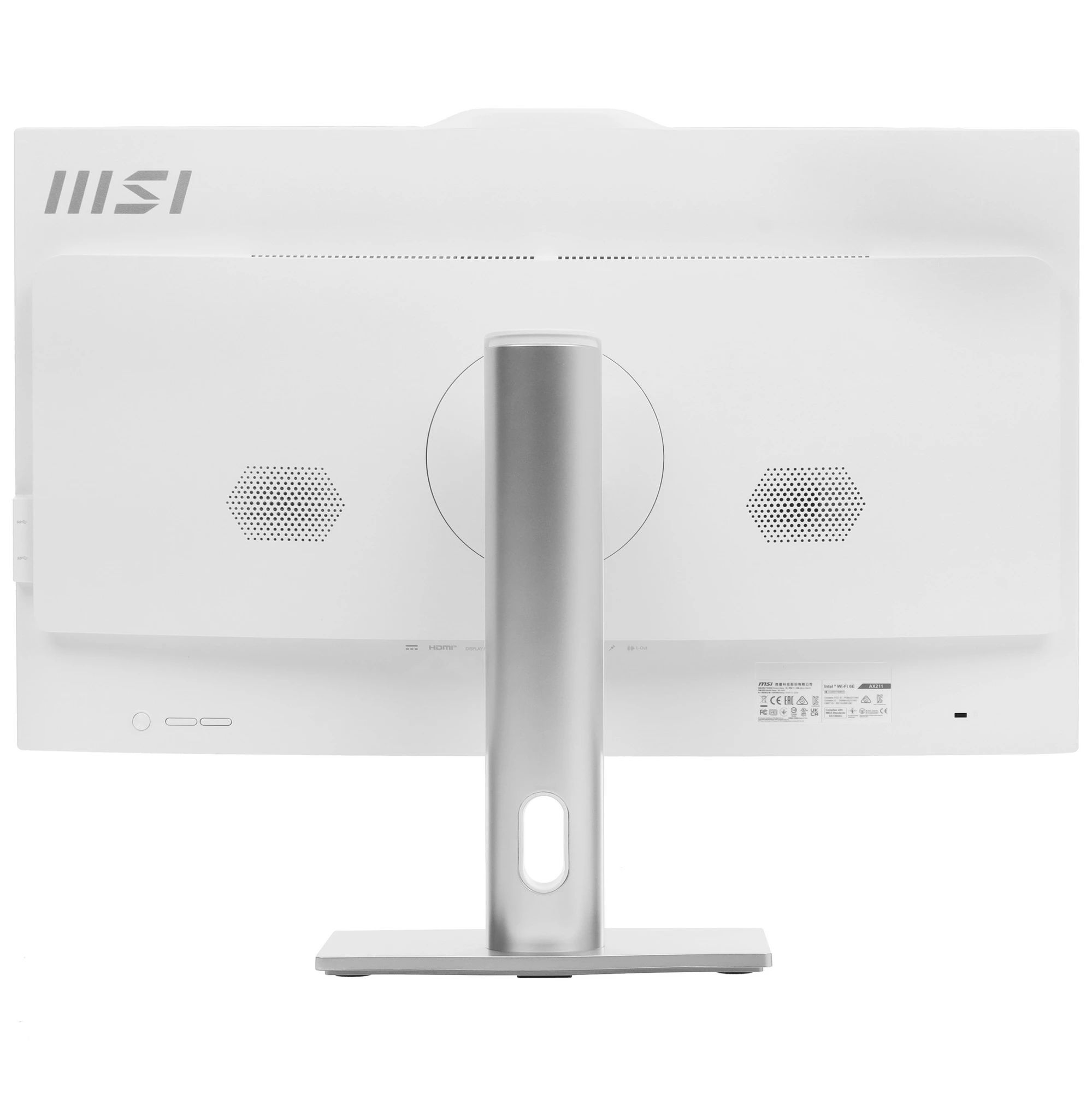 картинка Моноблок MSI Pro AP272P 12MA-832XRU 27'' Full HD/  i5 12400/  16Gb/  SSD 512Gb/  noOS/  kb/ m/  White (9S6-AF8322-832) от магазина КомпьютерЦентр