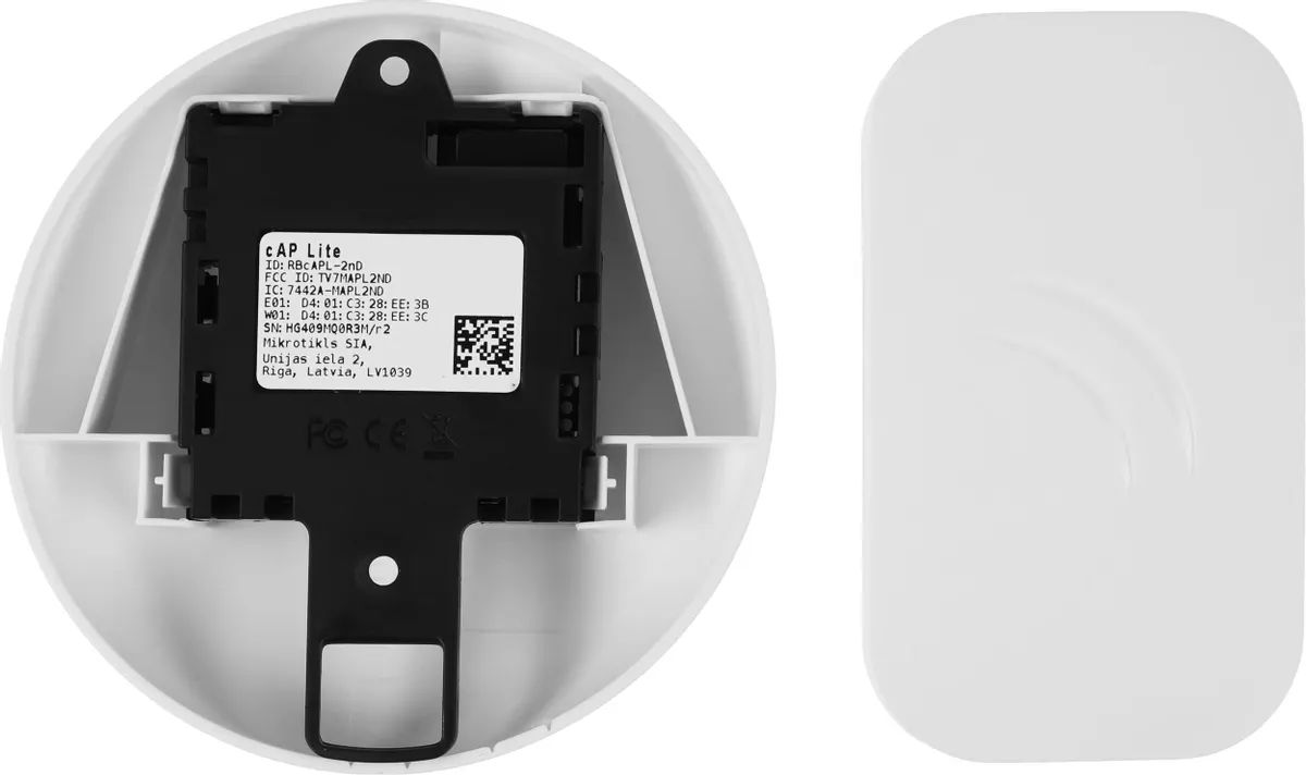 картинка Точка доступа Mikrotik cAP lite (RBcAPL-2nD) от магазина КомпьютерЦентр