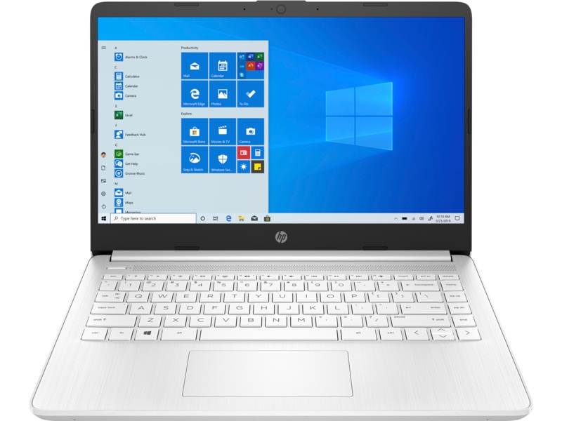 картинка Ноутбук HP 14s-dq0046ur White (3B3L7EA) от магазина КомпьютерЦентр