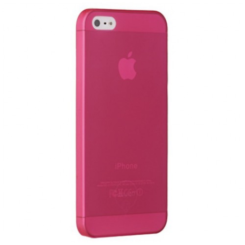 картинка Чехол Ozaki O!Coat 0.3 Jelly Red for iPhone 5 (OC533RD) от магазина КомпьютерЦентр