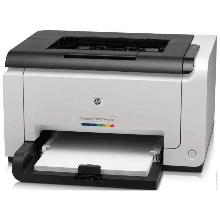 картинка Принтер лазерный HP Color LJ CP1025nw c Wi-Fi (CE918A) от магазина КомпьютерЦентр
