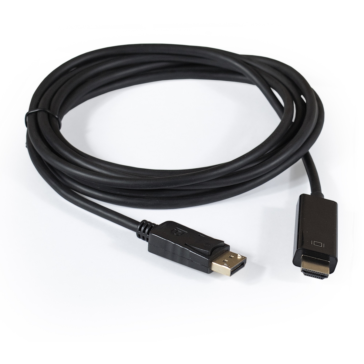 картинка Кабель DisplayPort-HDMI ExeGate EX284915RUS EX-CC-DP-HDMI-1.8 (20M/ 19M, 1,8м, экран) от магазина КомпьютерЦентр