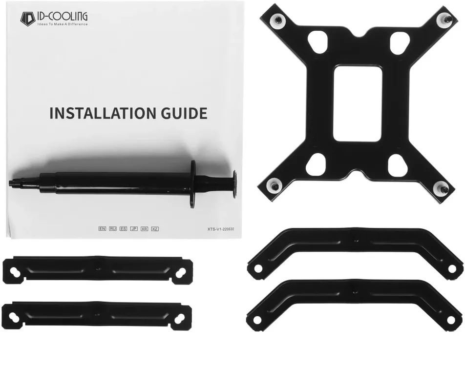 картинка Вентилятор CPU ID-COOLING SE-224-XTS Soc-AM5/ AM4/ 1200/ 1700/ 1851 черный 4-pin 29dB Al+Cu 220W 650gr Bulk (SE-224-XTS BLACK BULK) от магазина КомпьютерЦентр