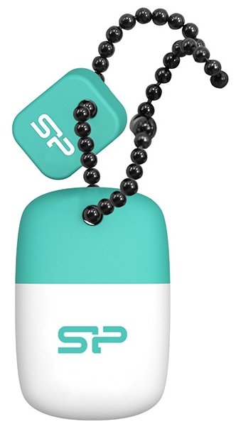 картинка USB3.0 накопитель 64Gb SiliconPower Jewel J07; Бирюзовый (SP064GBUF3J07V1B) от магазина КомпьютерЦентр