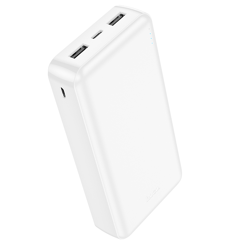 картинка Внешний аккумулятор Hoco J100A High-ranking 20000 mAh LED-индикатор White от магазина КомпьютерЦентр