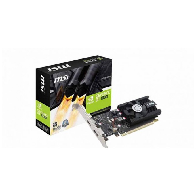 картинка Видеокарта MSI 2Gb DDR5 GeForce GT1030 (GT 1030 2G LP OC) от магазина КомпьютерЦентр