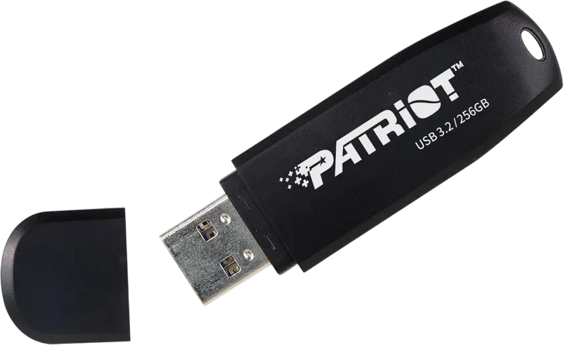 картинка USB3.2 накопитель 256Gb Patriot Xporter Core USB 3.2 GEN 1 Type-A (PSF256GXRB3U) Black от магазина КомпьютерЦентр