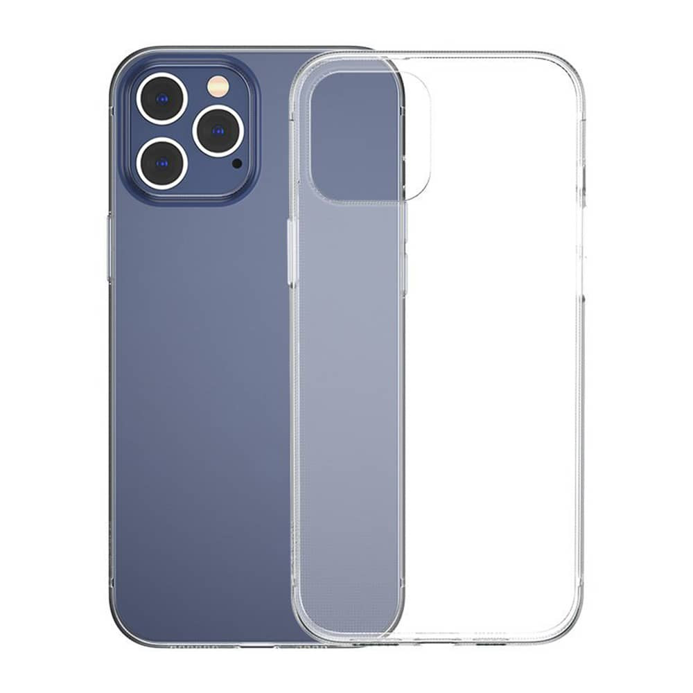 картинка Чехол Apple Silicone Case Simple for iPhone 12 Pro Max Прозрачный (Copy) от магазина КомпьютерЦентр