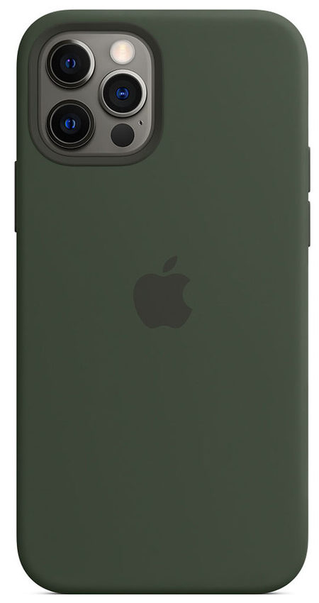 картинка Чехол Silicone Case MagSafe for iPhone 12/ 12 Pro Cyprus Green (Копия) от магазина КомпьютерЦентр