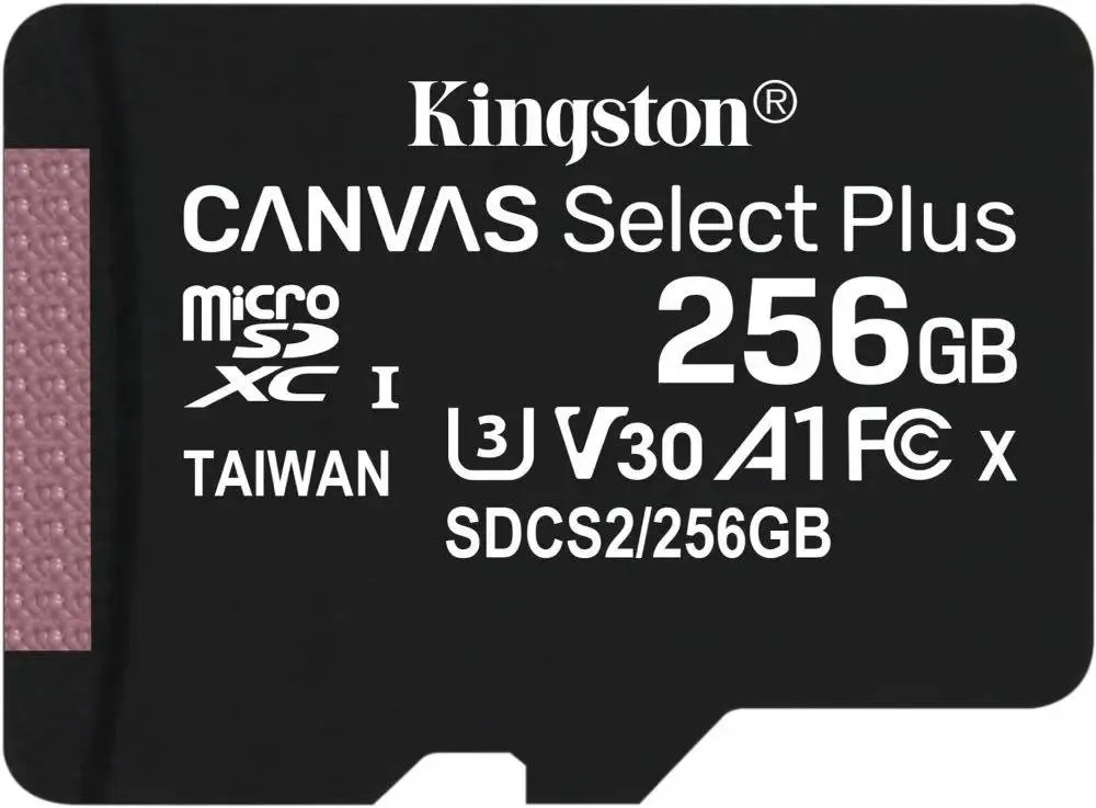 картинка Карта памяти 256Gb microSDXC Kingston Canvas Select Plus w/ o SD adapter (SDCS2/ 256GBSP) от магазина КомпьютерЦентр