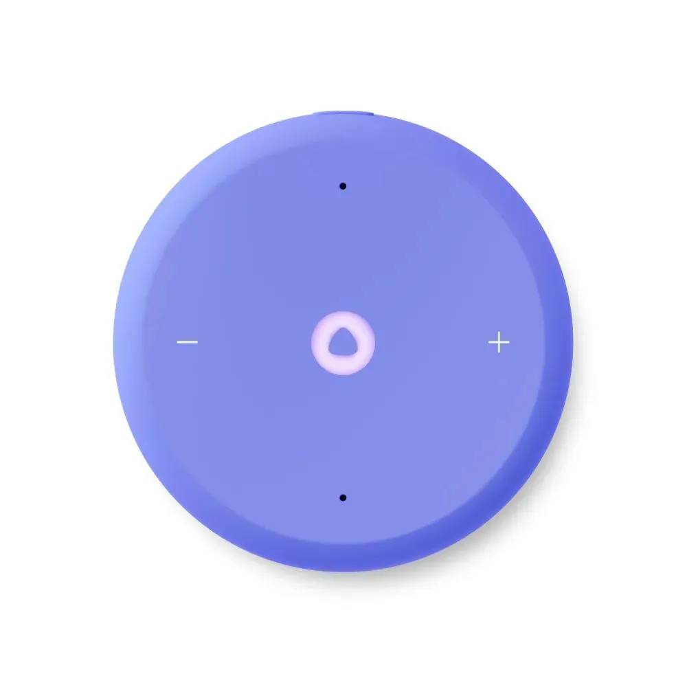 картинка Умная колонка Яндекс Станция Лайт 2 [Алиса, Bluetooth, Wi-Fi, Питание 220В, цвет фиолетовый] (YNDX-00026ЗVIO) от магазина КомпьютерЦентр