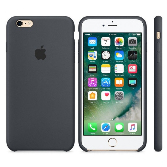 картинка Чехол Apple Silicone Case for iPhone 6/ 6S Charcoal Gray от магазина КомпьютерЦентр